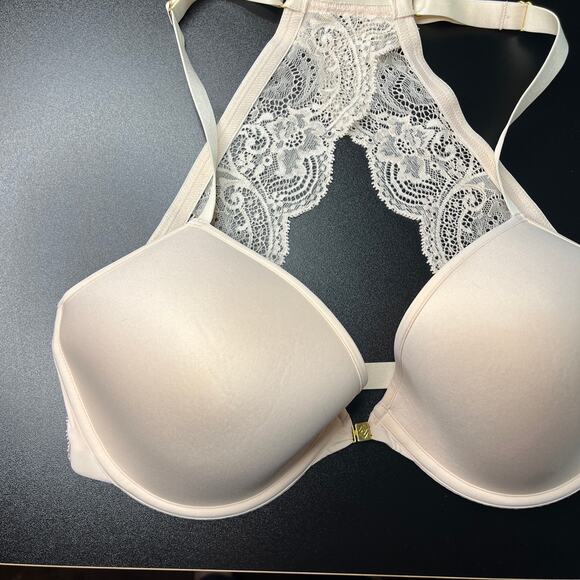 Thirdlove Bra Size 32F / 34E Lace Racerback Cream Nude Lace New with tags - Picture 7 of 7